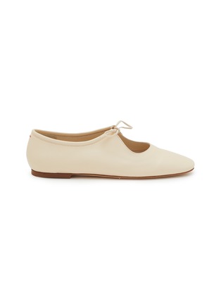 Main View - Click To Enlarge - AEYDE - Della Leather Ballerina Flats