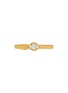 Main View - Click To Enlarge - TATEOSSIAN - Polished Gold Plated Brass Mother of Pearl Flare Tie Clip