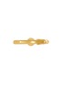 Figure View - Click To Enlarge - TATEOSSIAN - Polished Gold Plated Brass Mother of Pearl Flare Tie Clip