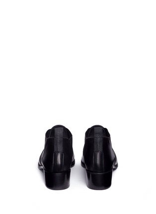 Back View - Click To Enlarge - ACNE STUDIOS - Leather Chelsea ankle boots