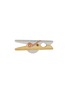 Figure View - Click To Enlarge - TATEOSSIAN - Mayfair 18K Yellow Gold Rhodium Plated Sterling Silver Peg Pin