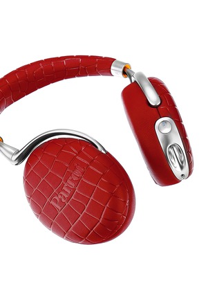 Detail View - Click To Enlarge - PARROT - Zik 3 croc embossed wireless headphones and charger set