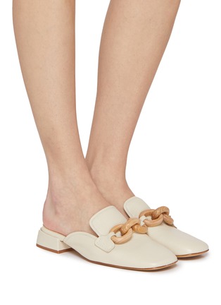 Figure View - Click To Enlarge - PEDRO GARCIA  - Emalee Sabot Leather Mules