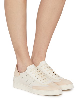 Figure View - Click To Enlarge - PEDRO GARCIA  - Pilou Suede Women's Sneakers