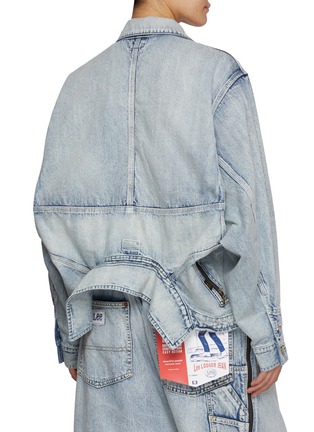 Back View - Click To Enlarge - BEAUTIFUL PEOPLE - x Lee 91-J Double-End Denim Blouson Jacket