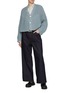 Figure View - Click To Enlarge - BEAUTIFUL PEOPLE - Double End Cotton Blend Cardigan