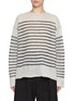 Main View - Click To Enlarge - BEAUTIFUL PEOPLE - Striped Cotton Sweater