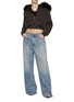 Figure View - Click To Enlarge - R13 - Wayne Light Wash Jeans