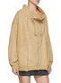 Detail View - Click To Enlarge - R13 - Paperbag Double Zip Up Cotton Jacket