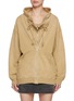 Main View - Click To Enlarge - R13 - Paperbag Double Zip Up Cotton Jacket