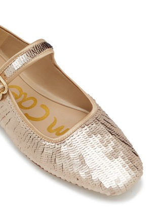 Detail View - Click To Enlarge - SAM EDELMAN - Michaelaglmr Sequins Mary Jane Flats