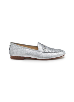 Main View - Click To Enlarge - SAM EDELMAN - Loraineglamr Horsebit Sequins Loafers