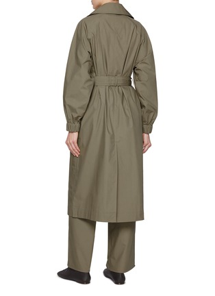 Back View - Click To Enlarge - THE LOOM - Lightweight Cotton Trench Coat