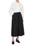 Figure View - Click To Enlarge - THE LOOM - Wide Tucked Cotton Pants