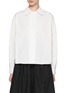 Main View - Click To Enlarge - THE LOOM - Dolman Sleeve Button Down Cotton Shirt