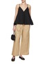 Figure View - Click To Enlarge - THE LOOM - V-neck  Cotton Camisole