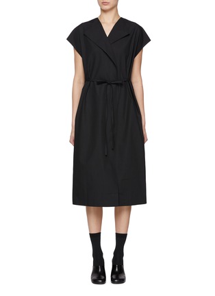 Main View - Click To Enlarge - THE LOOM - Belted Cotton Dress