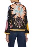 Back View - Click To Enlarge - LILYEVE - Pineapple Print Silk Jacket