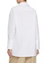 Back View - Click To Enlarge - DARKPARK - Jodie Camp Collar Cotton Long Tunic Shirt