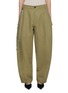 Main View - Click To Enlarge - DARKPARK - Phebe Barrel Fit Chain Embellished Cotton Blend Pants