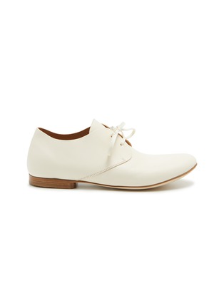 Main View - Click To Enlarge - UMA WANG - Leather Derby Shoes