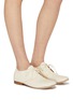 Figure View - Click To Enlarge - UMA WANG - Leather Derby Shoes