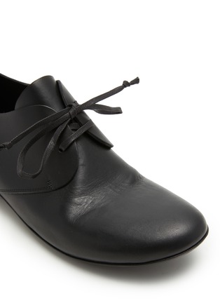 Detail View - Click To Enlarge - UMA WANG - Leather Derby Shoes