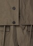  - UMBER POSTPAST - Natural Dyed Layered Trench Coat