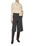 Figure View - Click To Enlarge - UMBER POSTPAST - Bermuda Culottes