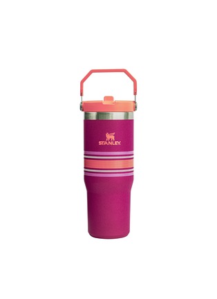 Detail View - Click To Enlarge - STANLEY - The Varsity Iceflow™ Flip Straw Tumbler 30 oz — Fucshia Mesh