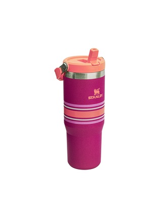 Detail View - Click To Enlarge - STANLEY - The Varsity Iceflow™ Flip Straw Tumbler 30 oz — Fucshia Mesh