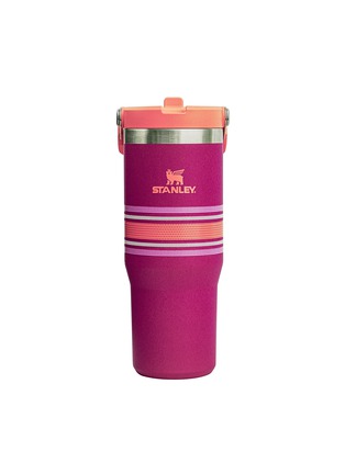 Main View - Click To Enlarge - STANLEY - The Varsity Iceflow™ Flip Straw Tumbler 30 oz — Fucshia Mesh