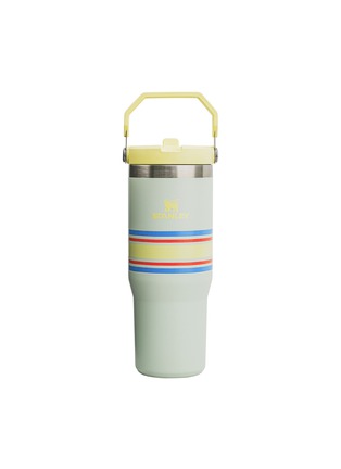 Detail View - Click To Enlarge - STANLEY - The Varsity Iceflow™ Flip Straw Tumbler 30 oz — Mist Mesh