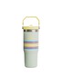 Detail View - Click To Enlarge - STANLEY - The Varsity Iceflow™ Flip Straw Tumbler 30 oz — Mist Mesh