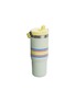 Detail View - Click To Enlarge - STANLEY - The Varsity Iceflow™ Flip Straw Tumbler 30 oz — Mist Mesh