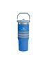 Detail View - Click To Enlarge - STANLEY - The Varsity Iceflow™ Flip Straw Tumbler 30 oz — Azure Mesh