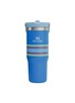 Main View - Click To Enlarge - STANLEY - The Varsity Iceflow™ Flip Straw Tumbler 30 oz — Azure Mesh