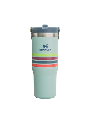 Main View - Click To Enlarge - STANLEY - The Varsity Iceflow™ Flip Straw Tumbler 30 oz — Seafoam Stripe