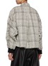 Back View - Click To Enlarge - SHOREDITCH SKI CLUB - Skylar Faye Tweed Bomber Jacket