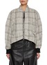 Main View - Click To Enlarge - SHOREDITCH SKI CLUB - Skylar Faye Tweed Bomber Jacket