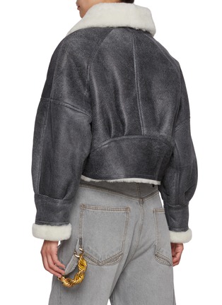 Back View - Click To Enlarge - SHOREDITCH SKI CLUB - Ottilie Shearling Jacket