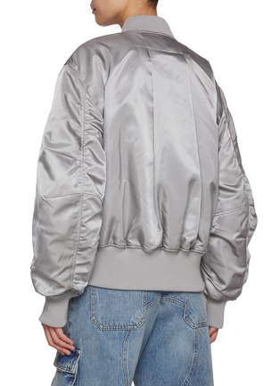 Back View - Click To Enlarge - SHOREDITCH SKI CLUB - Amity Reversible Bomber Jacket