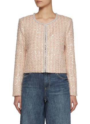 Main View - Click To Enlarge - ALICE & OLIVIA - Kidman Embellished Jacket