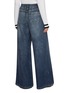 Back View - Click To Enlarge - ALICE & OLIVIA - Branson Super Baggy Dark Wash Jeans