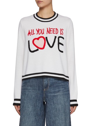 Main View - Click To Enlarge - ALICE & OLIVIA - x The Beatles Rorie Sweater