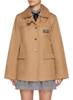 GANNI | Bonded Cotton Jacket | Women | Lane Crawford