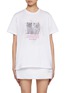 Main View - Click To Enlarge - GANNI - Basic Jersey Kittens Relaxed Cotton T-shirt