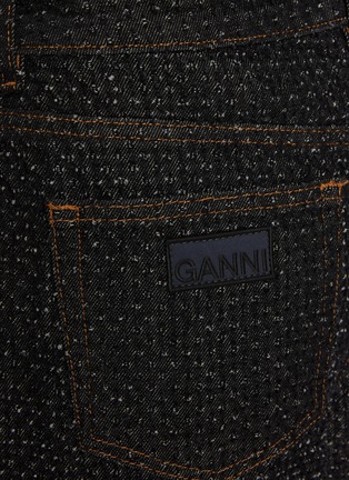  - GANNI - Fluffy Dark Wash Denim Carpenter Jeans