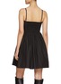 Back View - Click To Enlarge - GANNI - Cotton Poplin Strap Dress