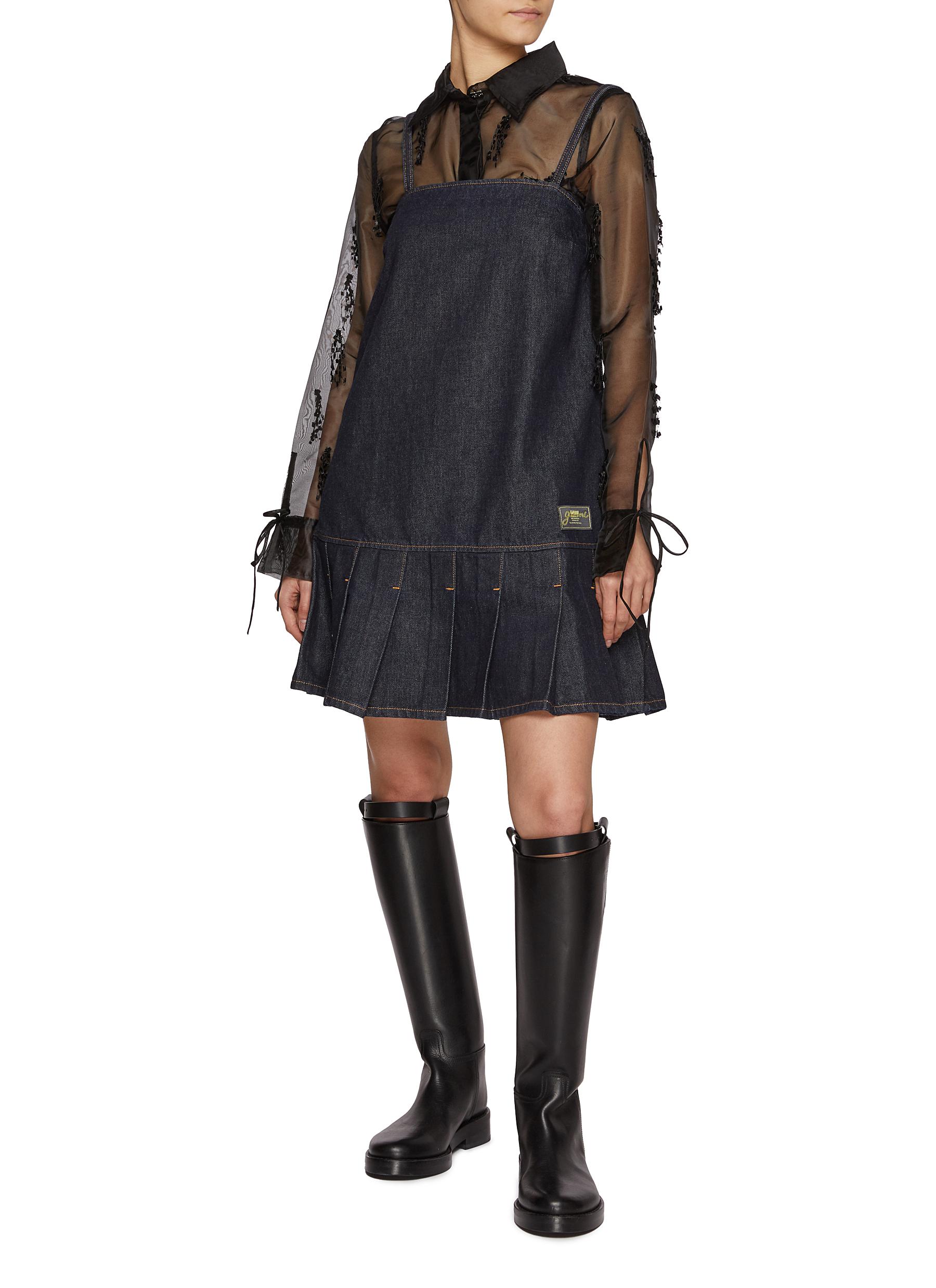 Fringed Organza Shirt - Thumbnail 2